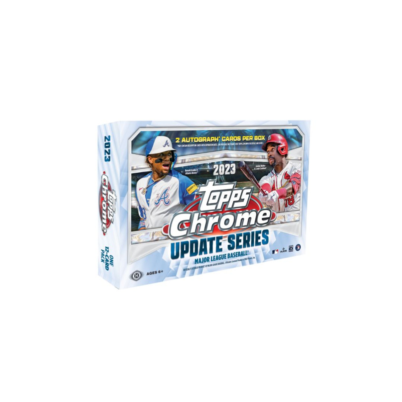 2023 Topps Mlb Chrome Baseball Trading Card Blaster Box : Target