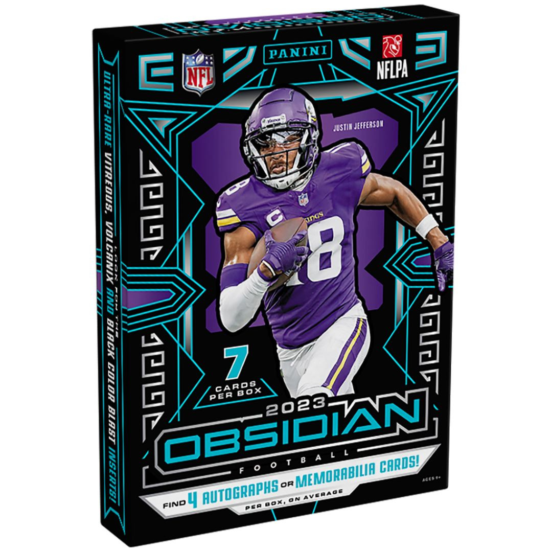 2023 Panini Obsidian Football Hobby 12 Box Case
