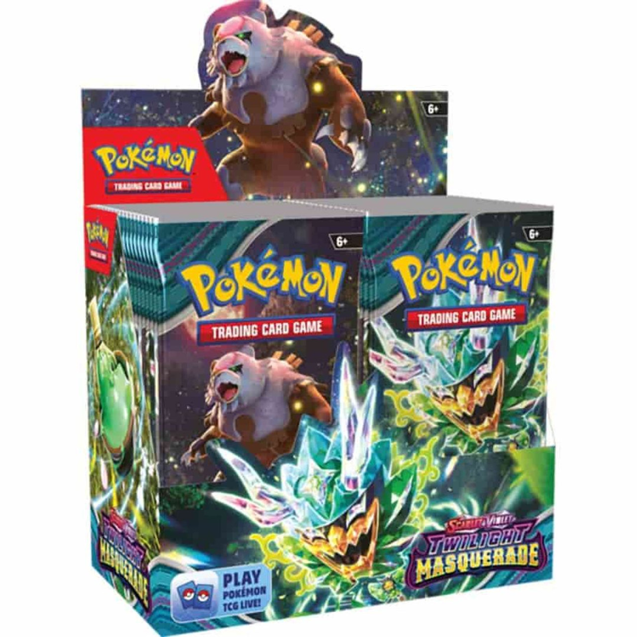 Pokemon Scarlet Violet Twilight Masquerade Booster Box pokemon-scarlet-violet-twilight-masquerade-booster-box