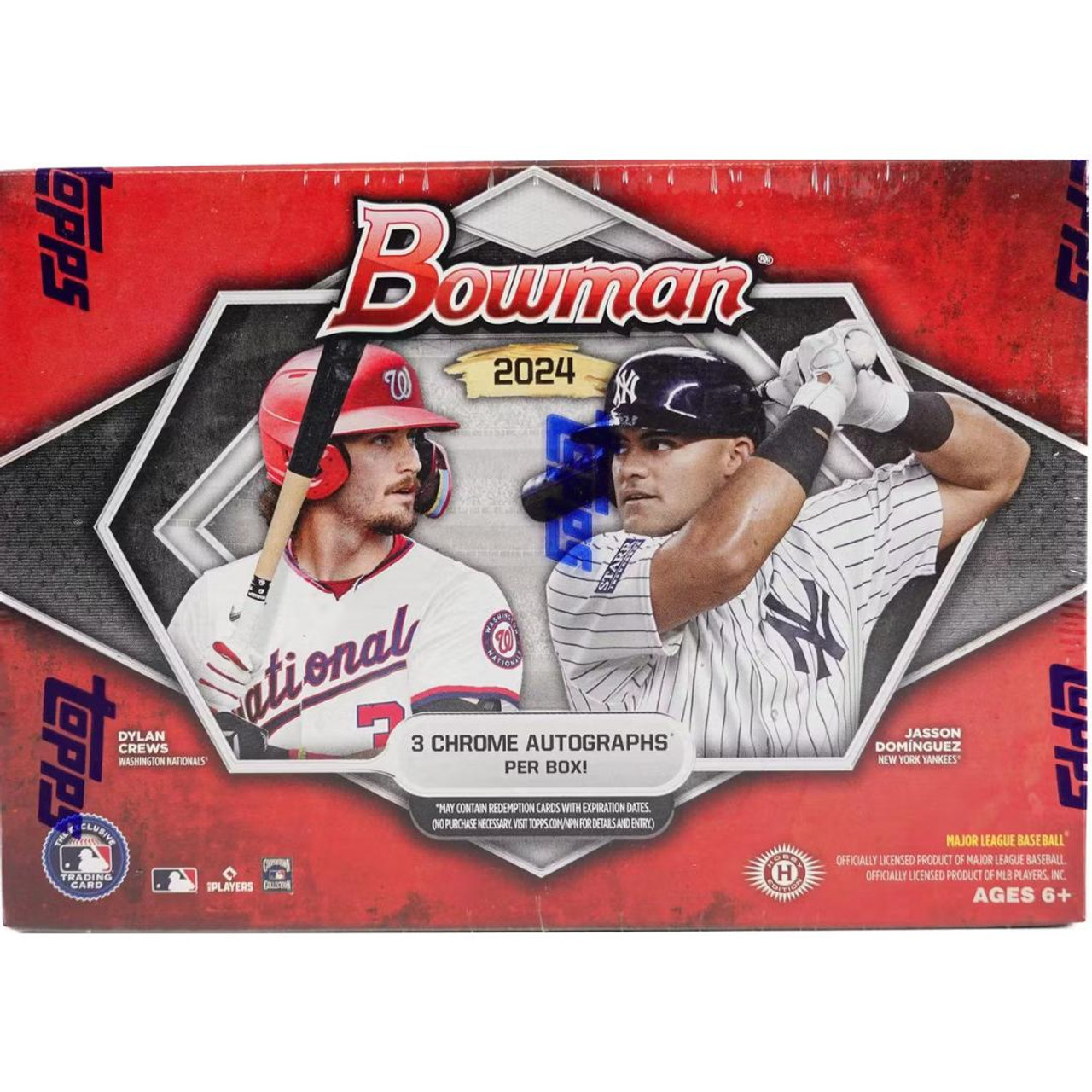 2024 Bowman Baseball HTA Choice 6 Box Case