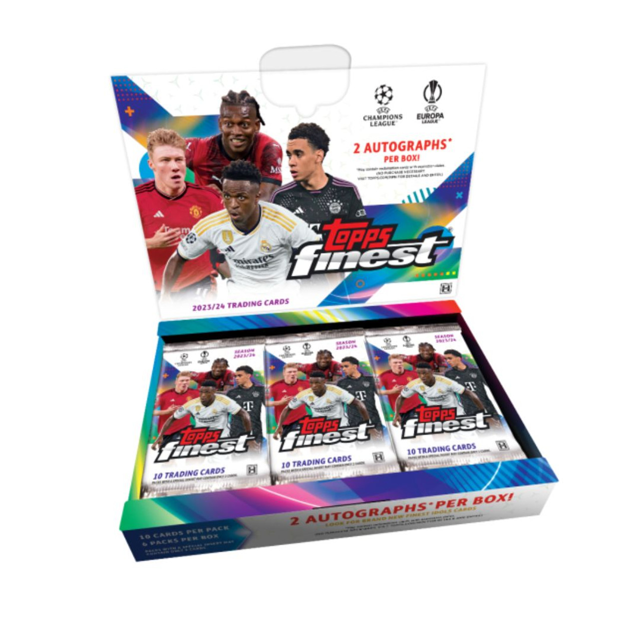 2023/24 Topps UEFA Club Competitions Finest Soccer Hobby Box