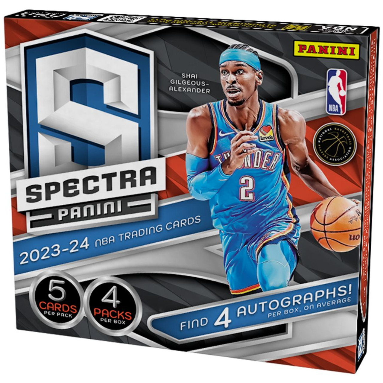 2023-24 Panini Spectra 未開封 ボックス Box 2023/24 Panini Spectra Basketball Hobby 8 Box Case - Free