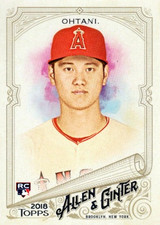 2018 Topps Allen And Ginter Baseball Card Checklist