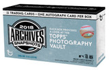 2018 Topps Archives Snapshot Baseball Checklist