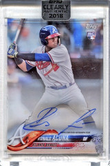 2018 Topps Clearly Authentic Baseball Cards Checklist