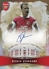 2025/26 Topps Chrome Arsenal Soccer Cards Checklist
