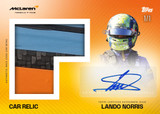2025 Topps McLaren Racing Cards Checklist