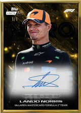 2026 Topps Lights Out Formula 1 Racing Cards Checklist