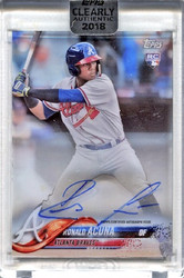 2018 Topps Clearly Authentic Baseball Cards Checklist