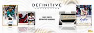 2023 Topps Definitive Collection Baseball Checklist