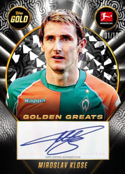 2025/26 Topps Gold Bundesliga Soccer Cards Checklist