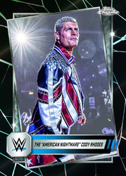 2025 Topps Chrome WWE Wrestling Cards Checklist