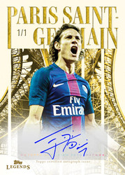 2026 Topps Legends Paris Saint-Germain Soccer Cards Checklist