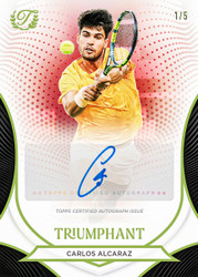 2026 Topps Triumphant Tennis Cards Checklist