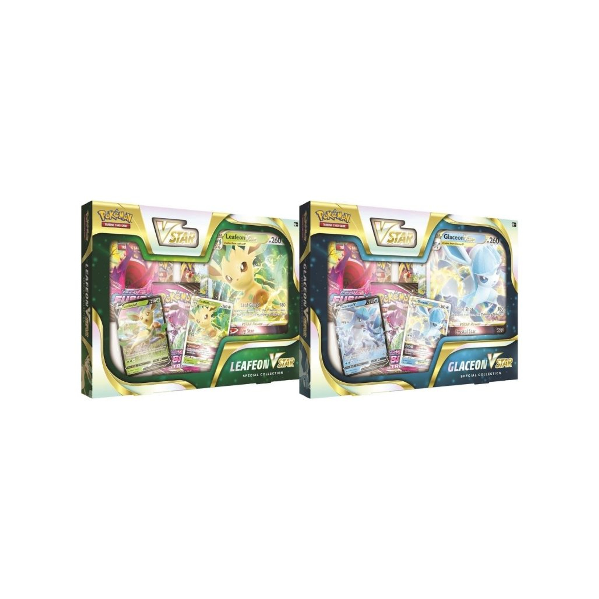 Pokemon Leafeon / Glaceon VSTAR Special Collection Box Set of 2