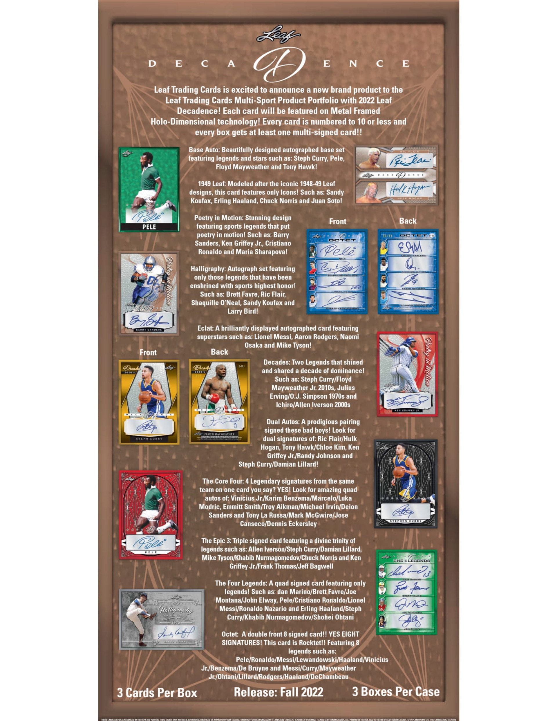2022 Leaf Metal Soccer Hobby Box