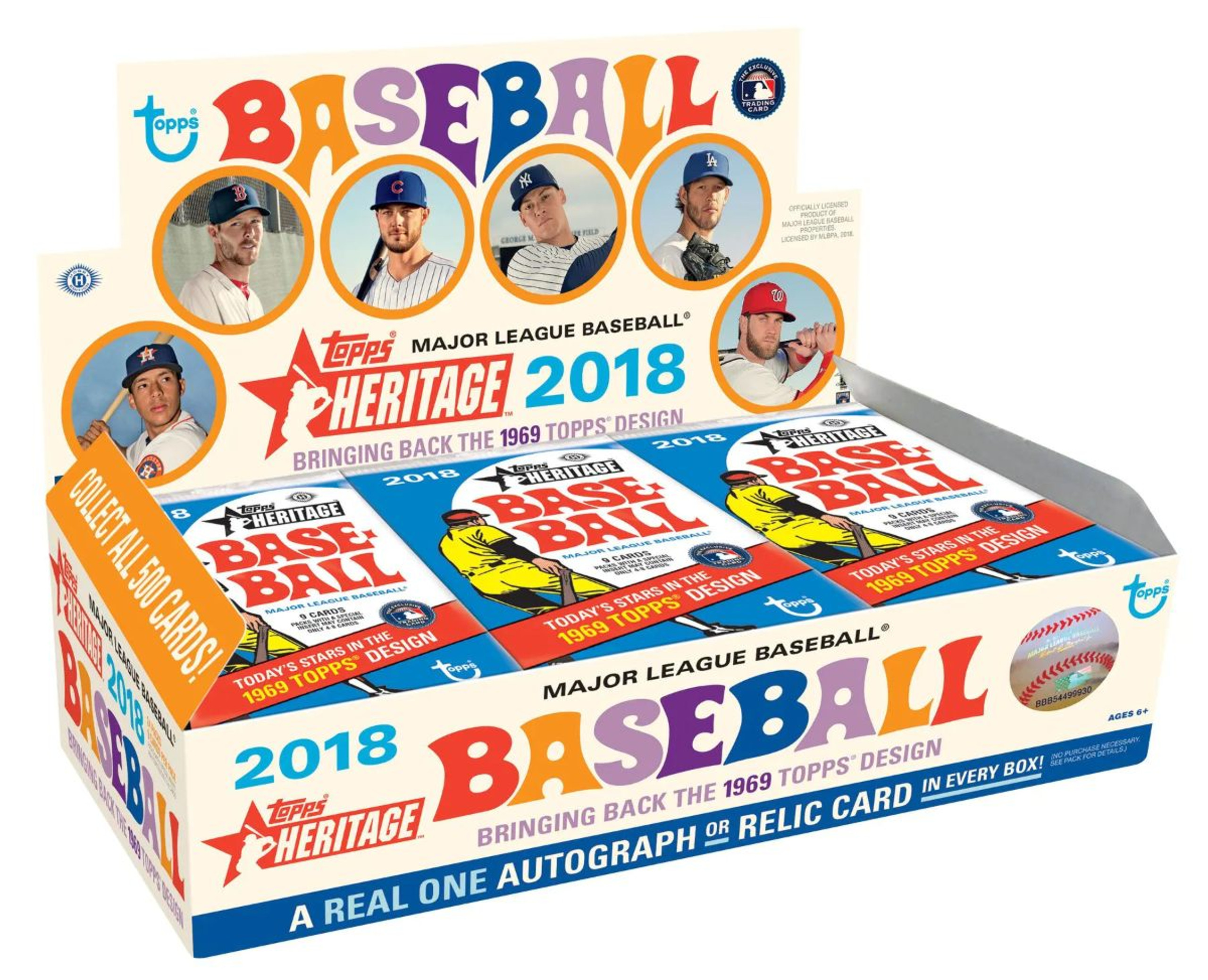 2023 Topps Heritage Baseball Hobby Box
