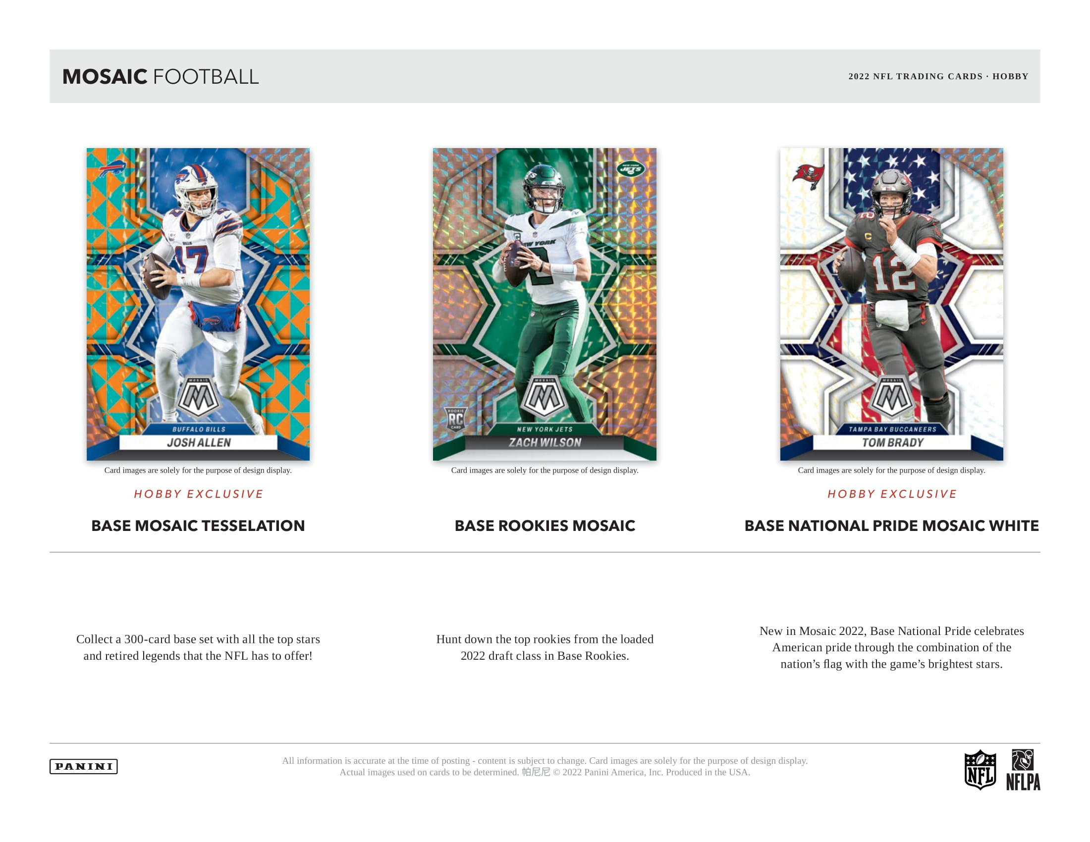 2022 Panini Mosaic Football Hobby 12 Box Case