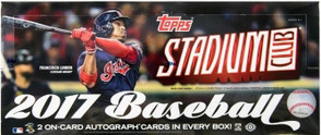 2017 Topps Stadium Club Baseball Hobby Box