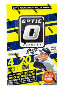 2017 Panini Donruss Optic Baseball Hobby 12 Box Case