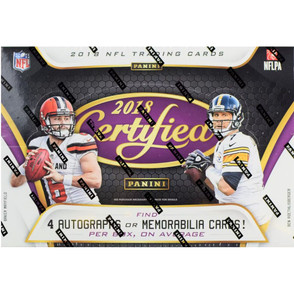 2018 Panini Certified Football Hobby Box