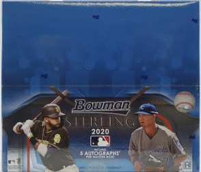 2020 Bowman Sterling Baseball Hobby 12 Box Case
