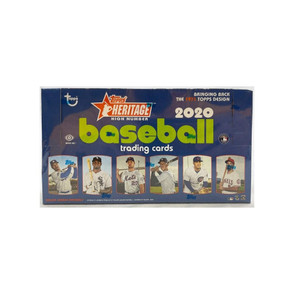 2020 Topps Heritage High Number Baseball Hobby 12 Box Case