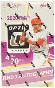 2020 Panini Donruss Optic Baseball Hobby Box