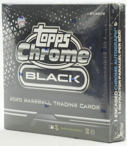 2020 Topps Chrome Black Baseball Hobby Box