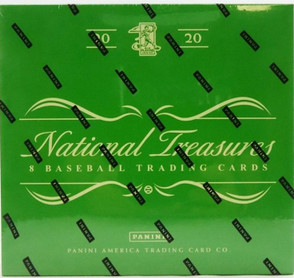 2020 Panini National Treasures Baseball Hobby 4 Box Case