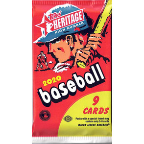 2020 Topps Heritage High Number Baseball Hobby Pack