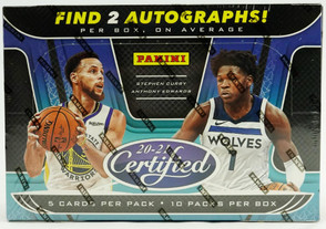 2020-21 Panini Certified Basketball Hobby Box