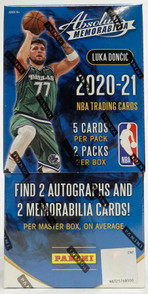 2020-21 Panini Absolute Memorabilia Basketball Hobby Box