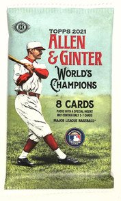 2021 Topps Allen & Ginter Baseball Hobby Pack
