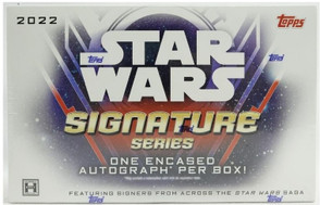 2022 Topps Star Wars Signature Series 20 Box Case 