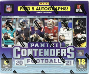 2021 Panini Contenders Football Hobby Box