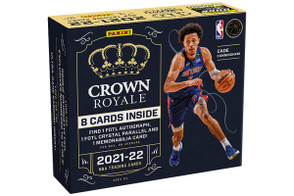 2021/22 Panini Crown Royale Basketball Hobby 16 Box Case