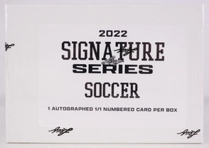 2022 Leaf Signature Series Soccer Hobby Box
