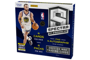 2021/22 Panini Spectra Basketball Hobby 8 Box Case