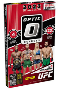 2022 Panini Donruss Optic UFC Hobby 12 Box Case