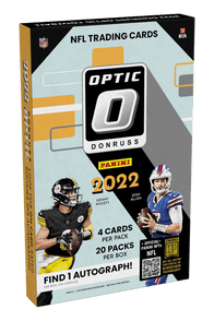 2022 Panini Donruss Optic Football Hobby 12 Box Case