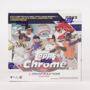 2023 Topps Chrome Logofractor Baseball Box