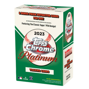 2023 Topps Chrome Platinum Anniversary Baseball Cards 8 Pack Blaster Box