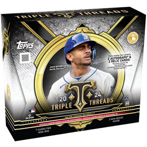 2024 Topps Triple Threads Baseball Hobby 10 Box Case