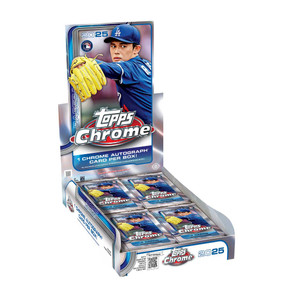 2025 Topps Chrome Black Baseball Hobby 12 Box Case | Diamond Cards
