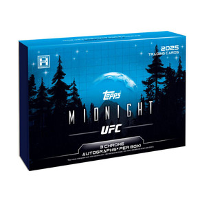 2025 Topps UFC Midnight Hobby 8 Box Case