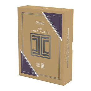 2025 Panini Impeccable Football Hobby 3 Box Case