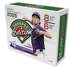 2025 Panini Prospect Edition Baseball Hobby 20 Box Case