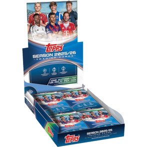 2025/26 Topps UEFA Club Competitions Soccer Hobby Box