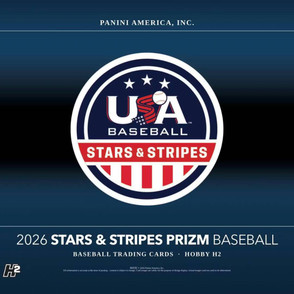 2026 Panini USA Stars And Stripes Prizm Baseball H2 12 Box Case